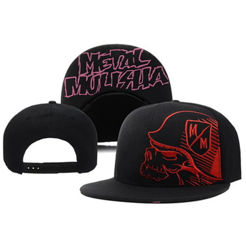 Unisex Skeleton Embroidery Bas - Snapback Hat Flat ulasan dan harga