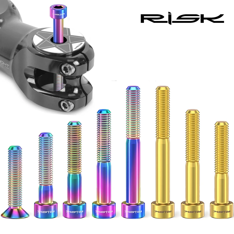 RISK Bike Titanium Bolt Screw  - Snapback Hat Flat ulasan dan harga