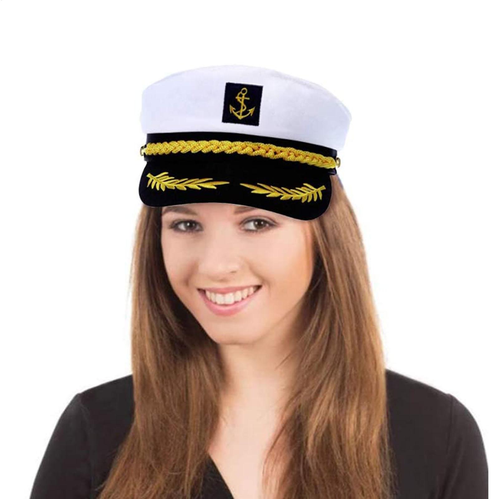 Adult Yacht-Sailor Captain Hat - Snapback Hat Flat ulasan dan harga