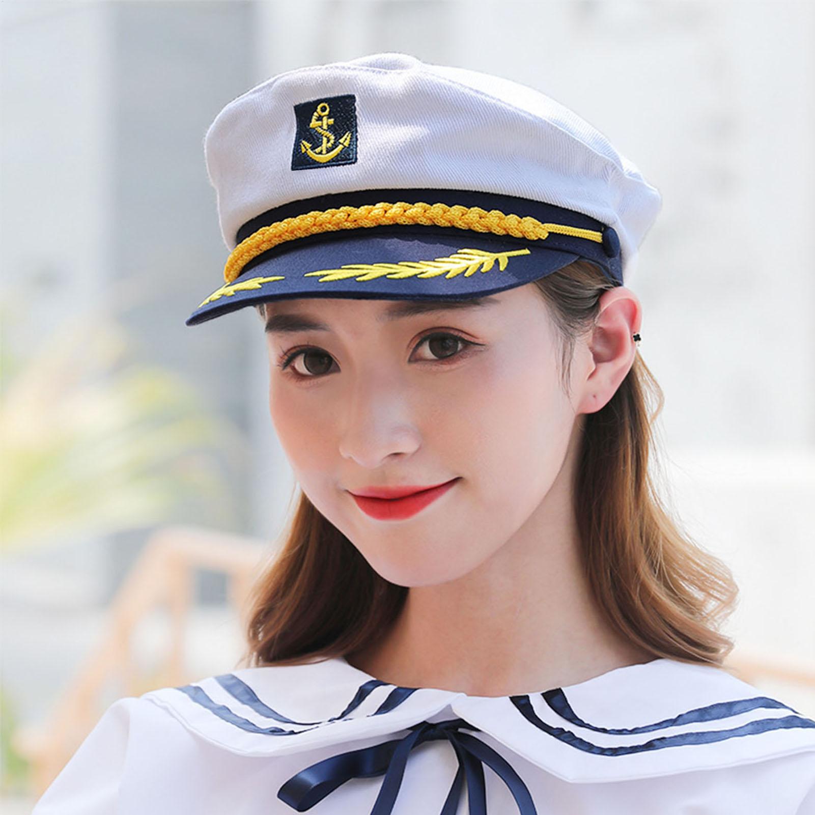 Adult Yacht-Sailor Captain Hat - Snapback Hat Flat ulasan dan harga
