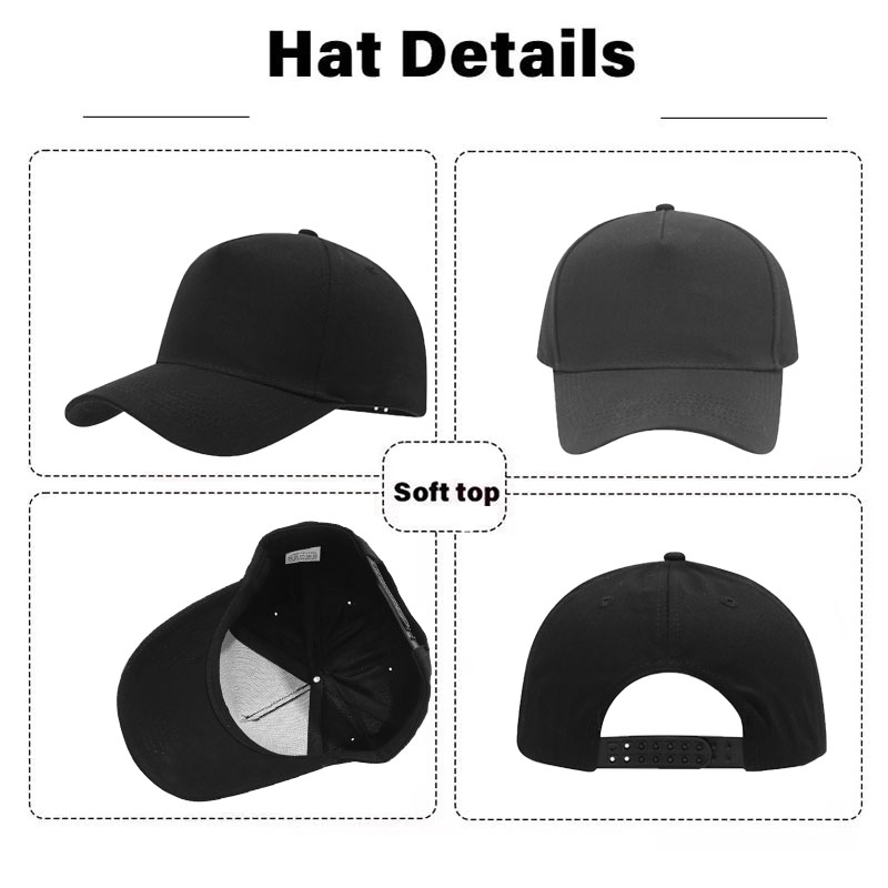 Two Tone Structured 5 Panel Ba - Dad Hat Cotton ulasan dan harga