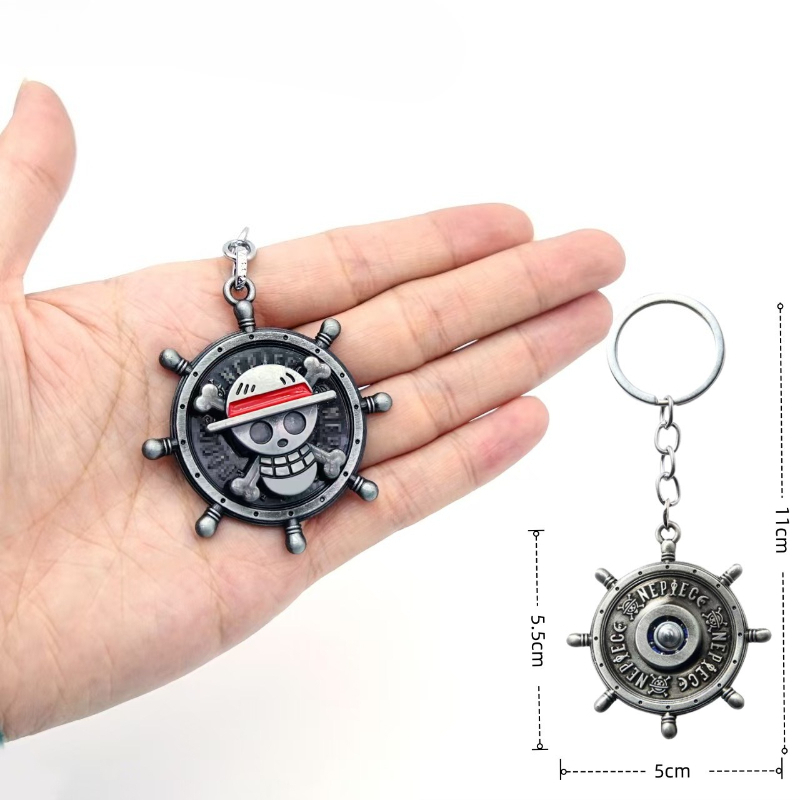Rotating keychain, Luffy's Str - Cowboy Hat Straw ulasan dan harga