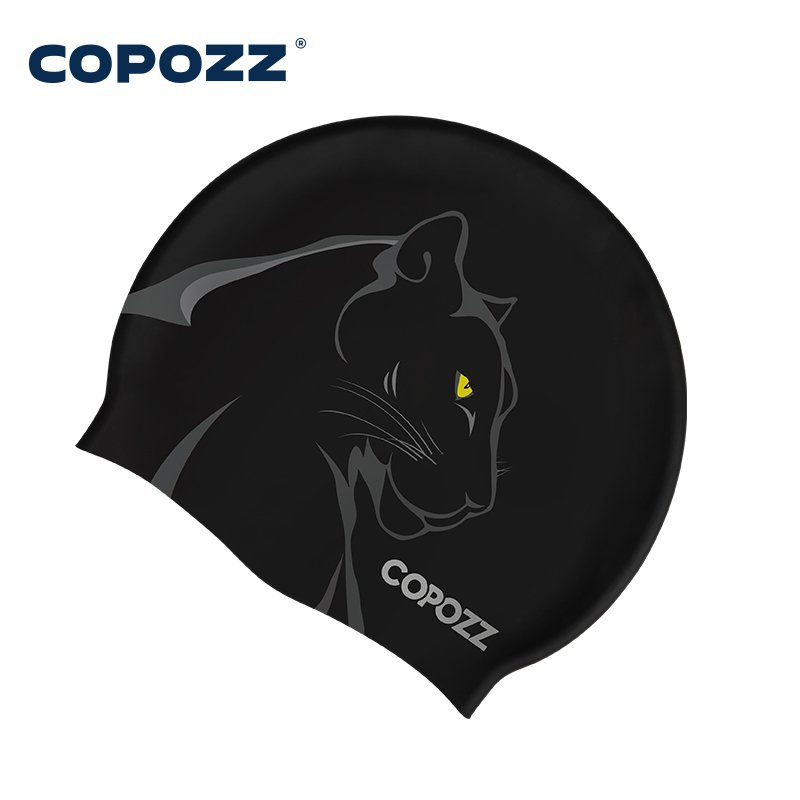 COPOZZ Water Sports Women Men  - Swim Hat Silicone ulasan dan harga