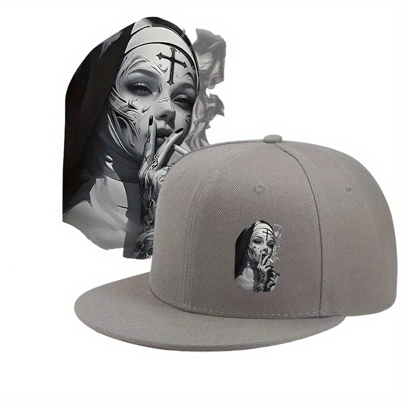Fashion Flat Brim Baseball Cap - Snapback Hat Flat ulasan dan harga