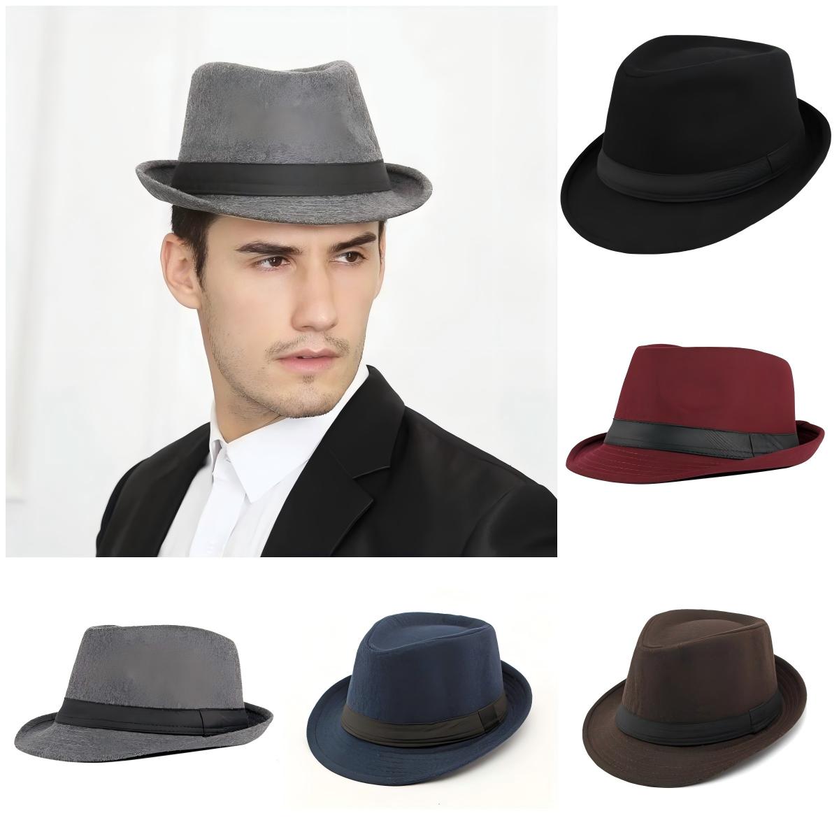 Hat for Men New Autumn Winter  - Fedora Hat Wool ulasan dan harga