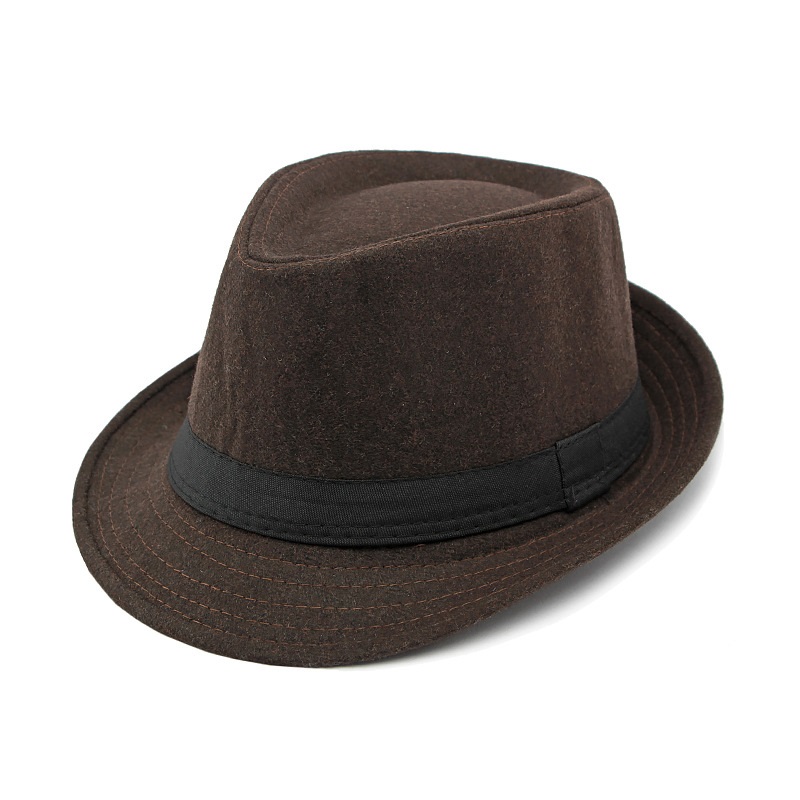 Hat for Men New Autumn Winter  - Fedora Hat Wool ulasan dan harga