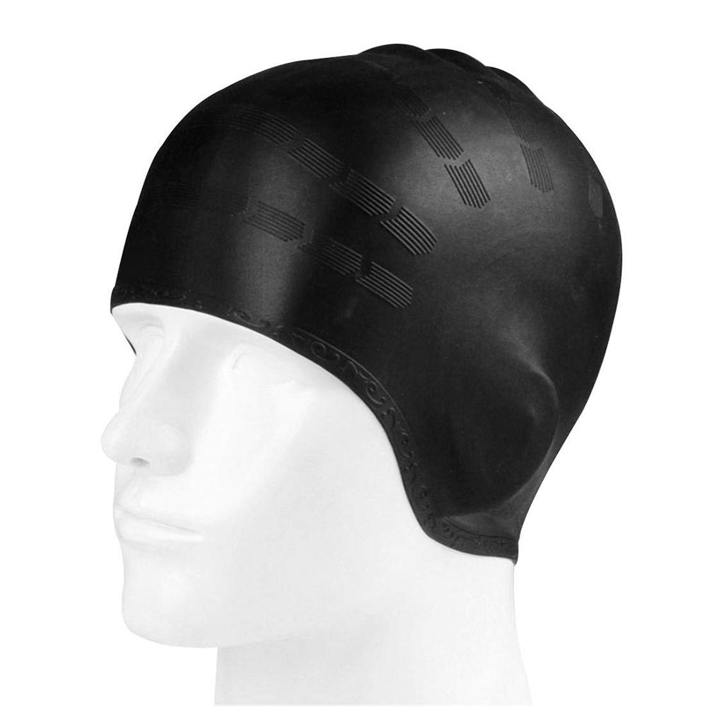 Adults High Elastic Swimming C - Swim Hat Silicone ulasan dan harga