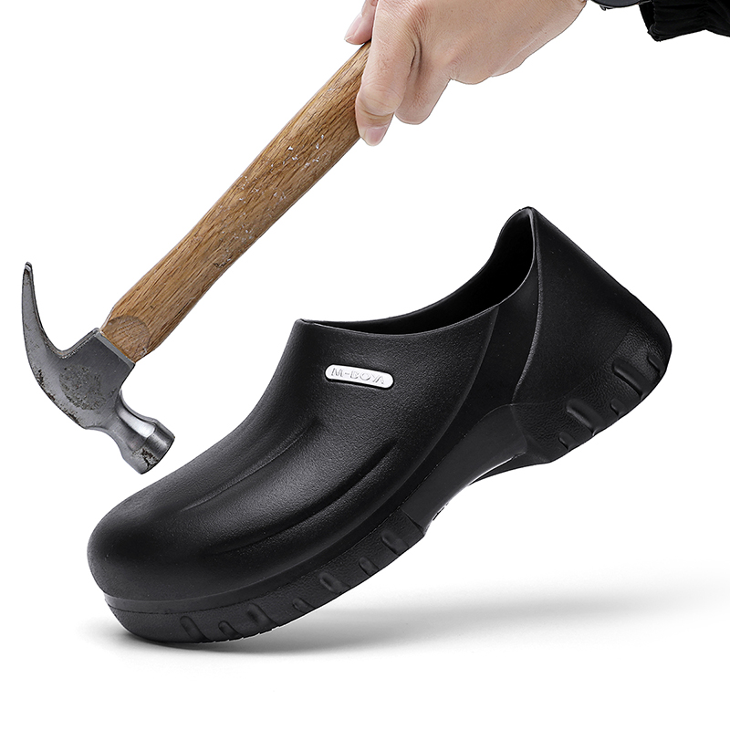 Chef Clogs with Protective Toe - Snapback Hat Flat ulasan dan harga