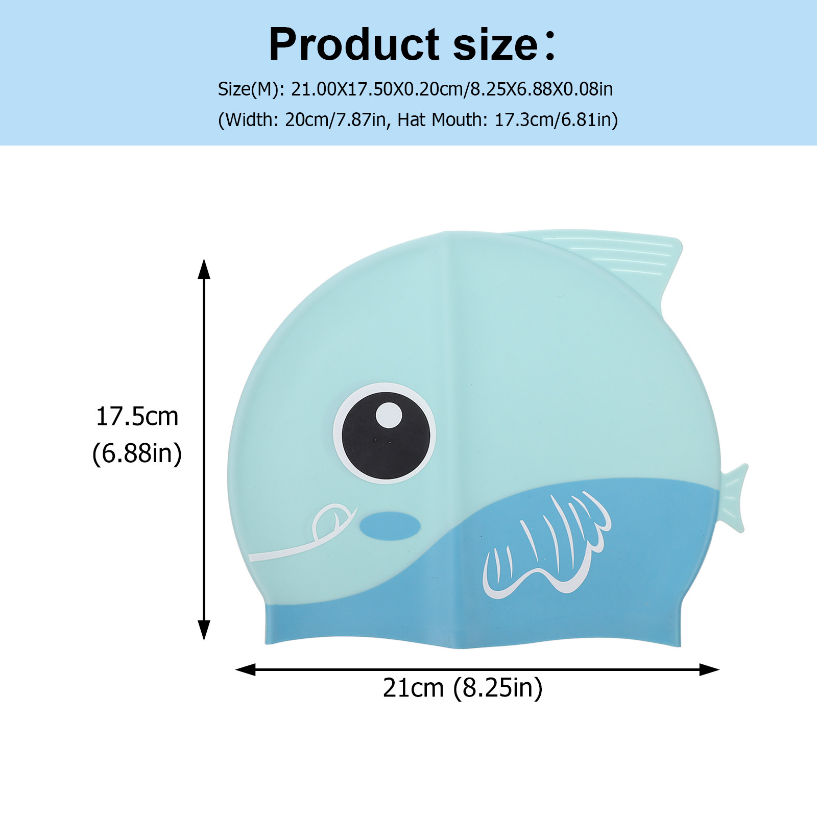 Silicone Swim Cap Cartoon Kids - Swim Hat Silicone ulasan dan harga