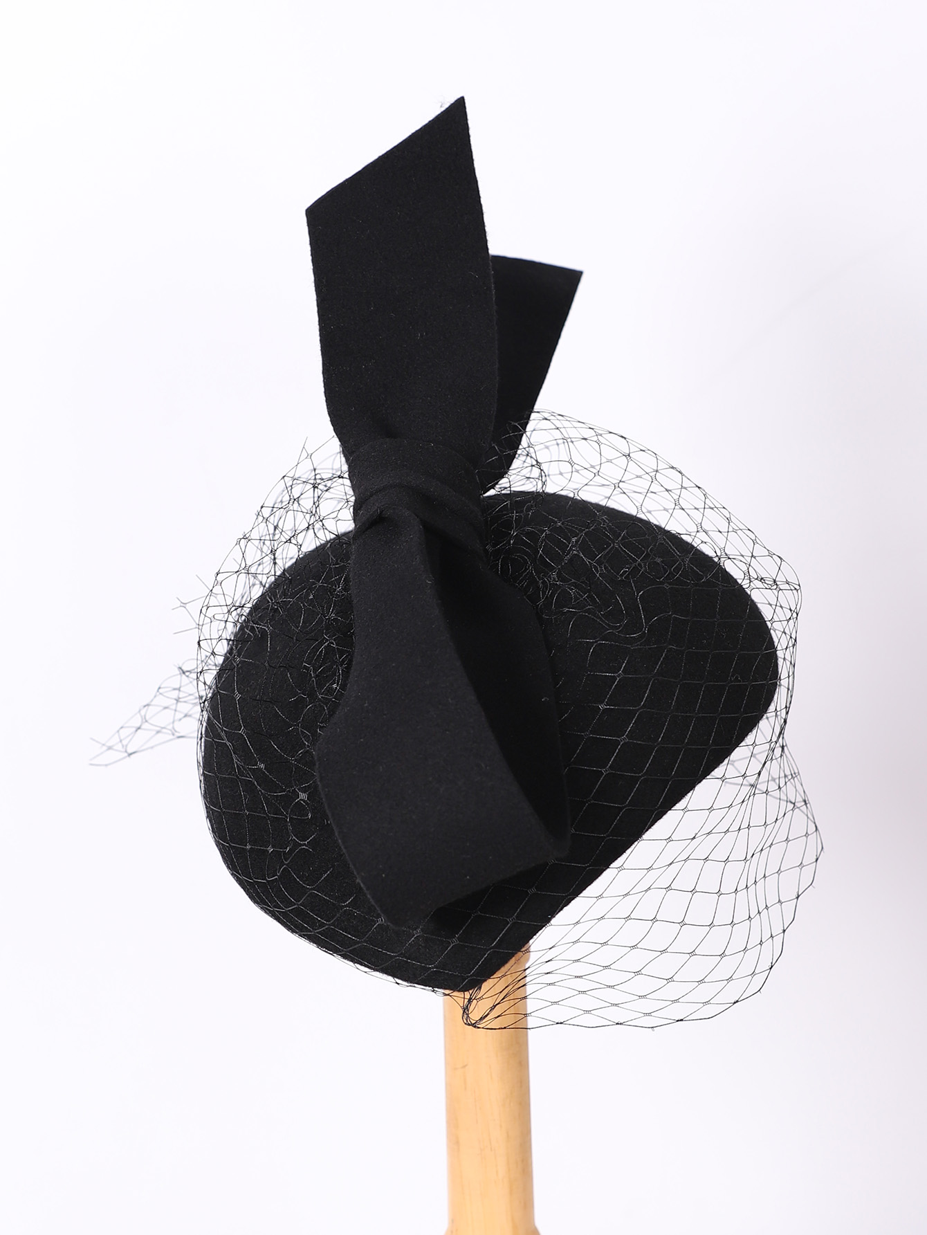 French White Beret Fascinator  - Fedora Hat Wool ulasan dan harga