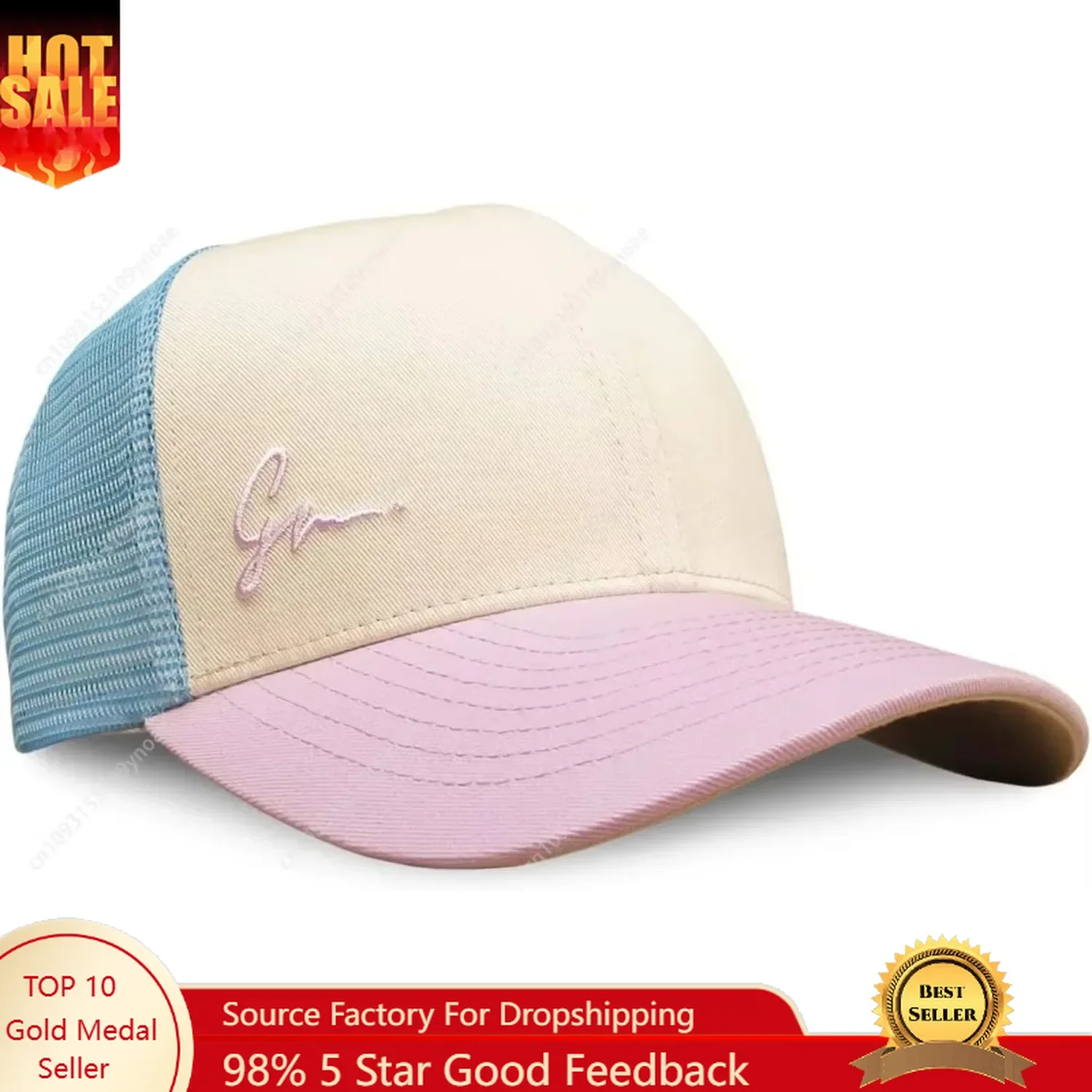 Grace Folly Beach Trucker Hat  - Dad Hat Cotton ulasan dan harga